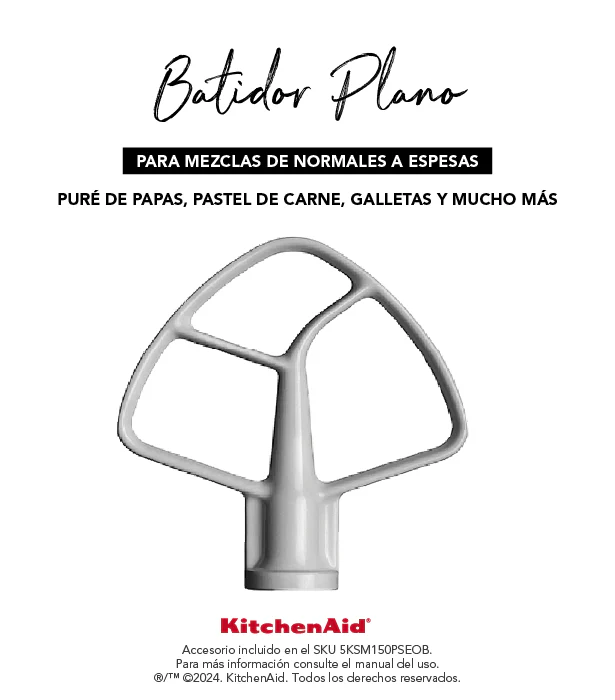 Batidor Plano KitchenAid® Batidor Plano KitchenAid®
